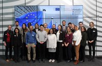 Group photo at the European Commission